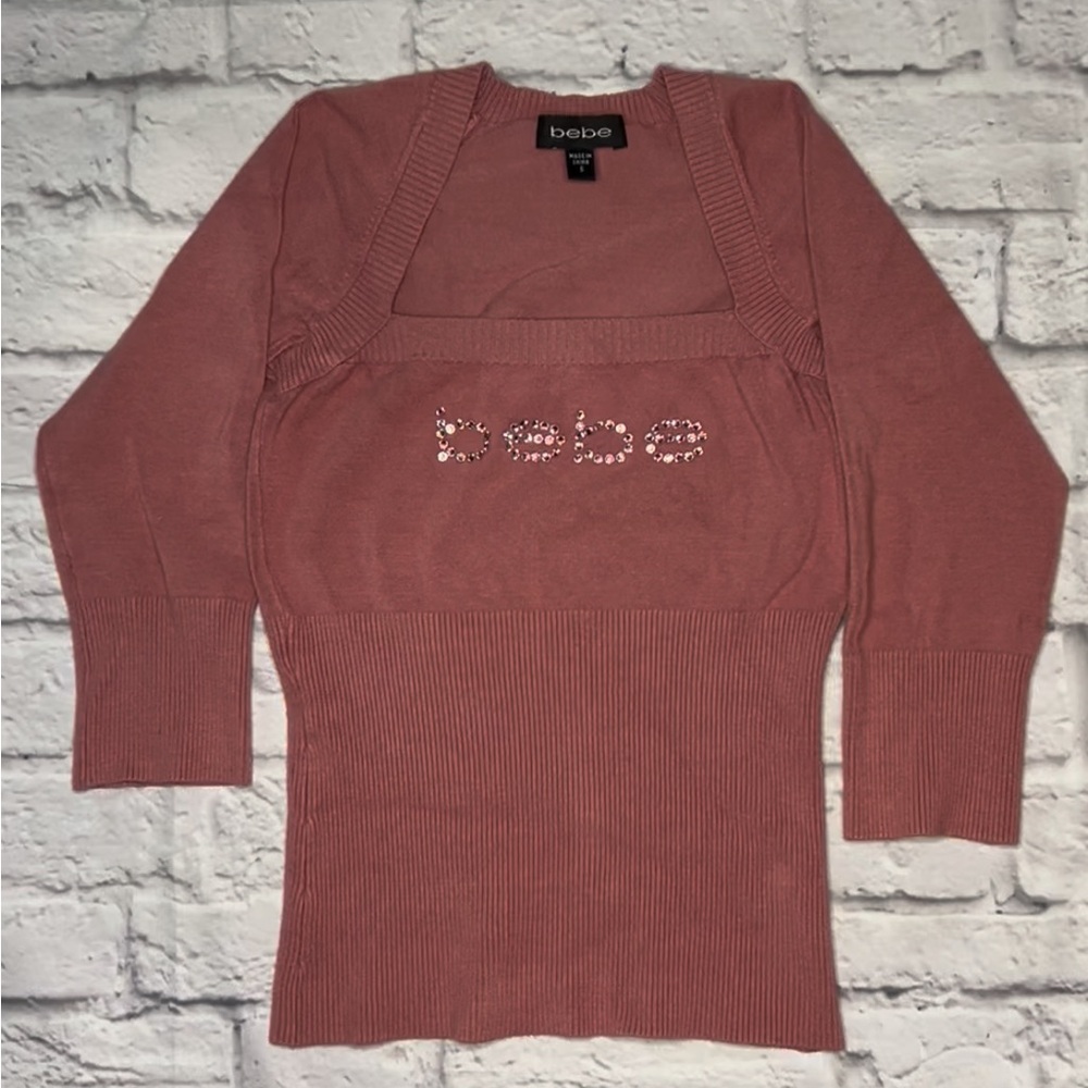 Bebe Pink Sweater